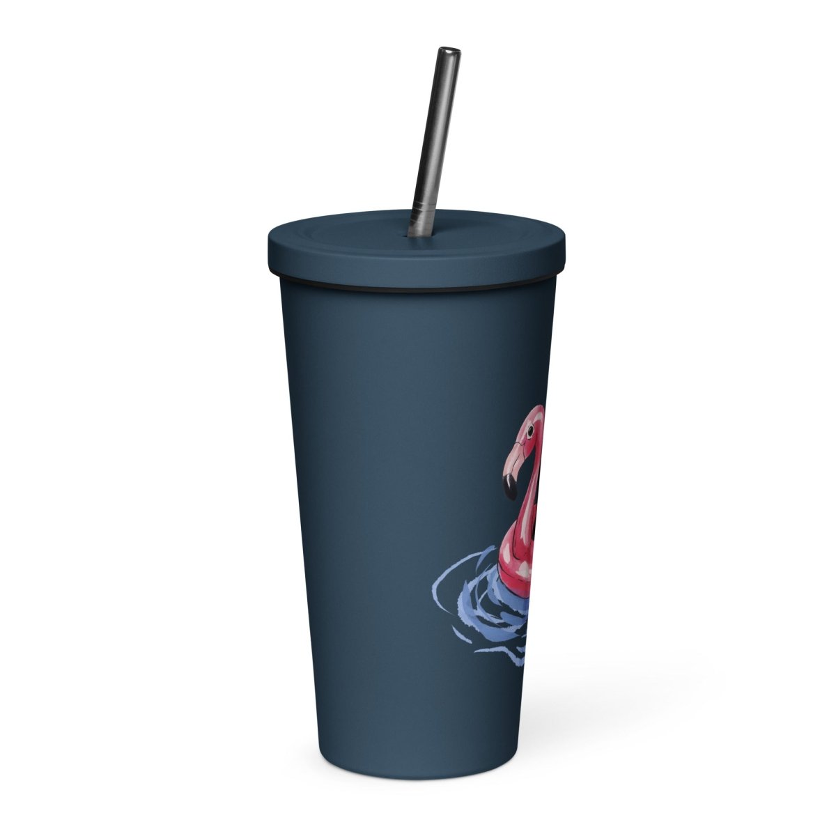 20 oz Dog Days of Summer Insulated Tumbler with Straw - Christine Hellman