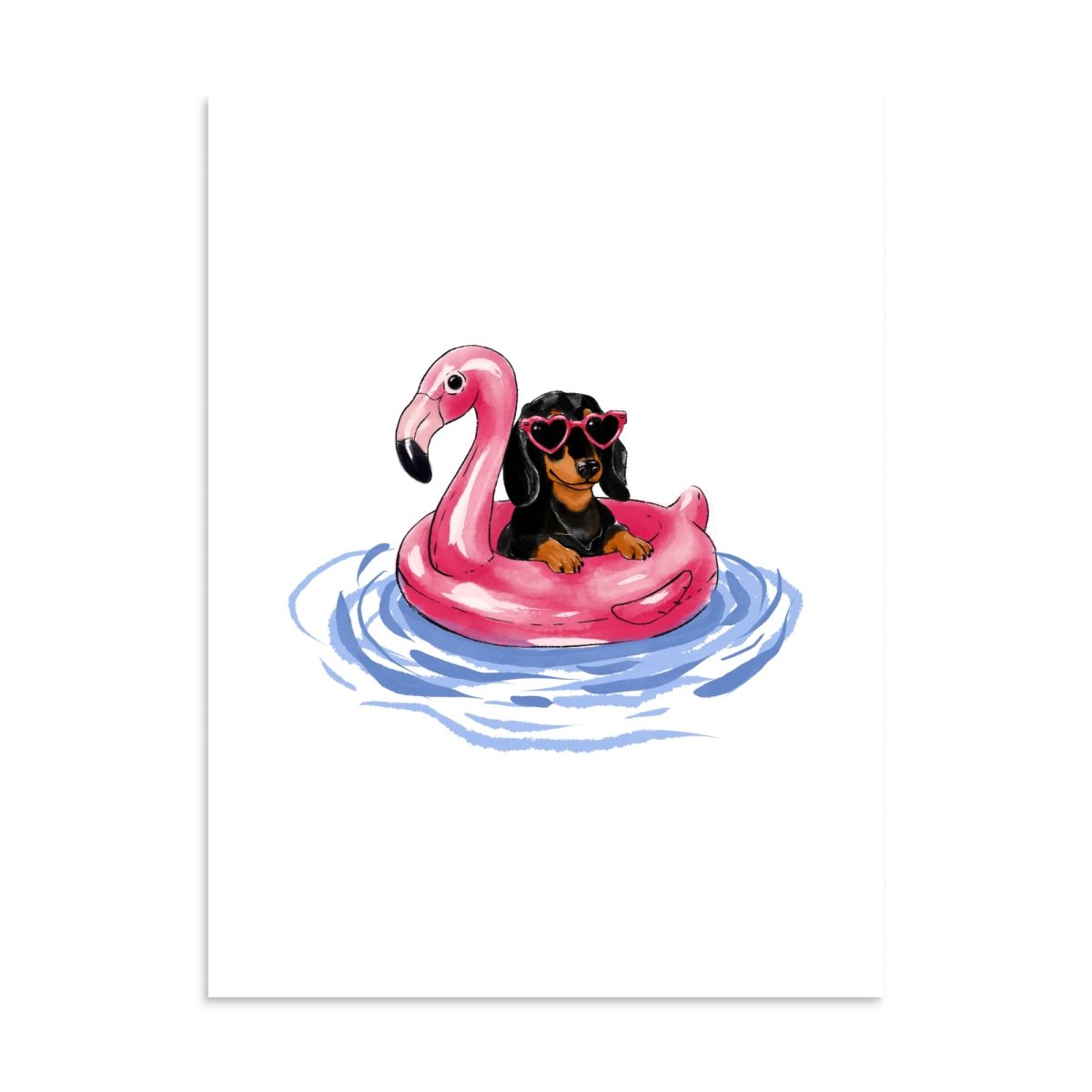 Dog Days of Summer Art Print - Christine Hellman