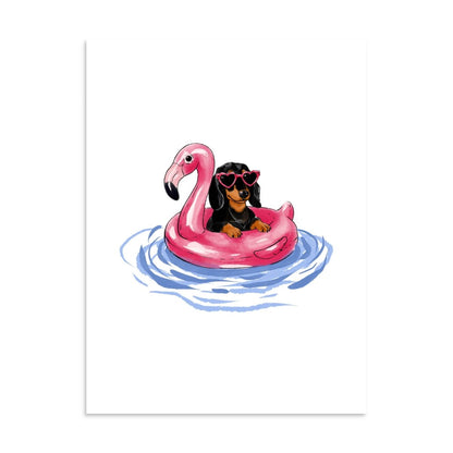 Dog Days of Summer Art Print - Christine Hellman