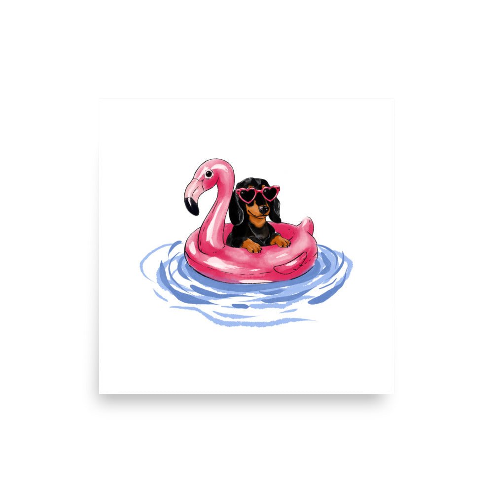 Dog Days of Summer Art Print - Christine Hellman