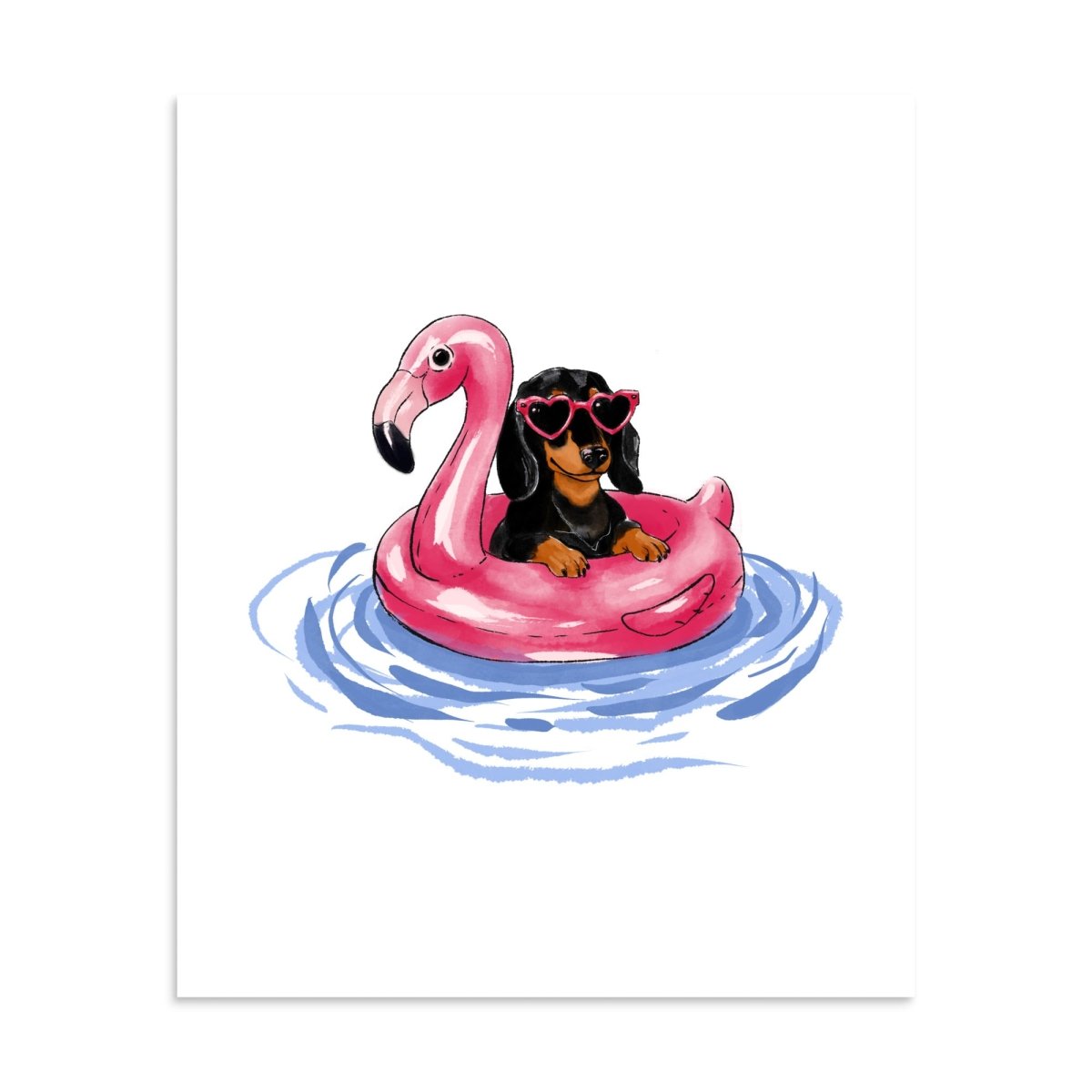 Dog Days of Summer Art Print - Christine Hellman