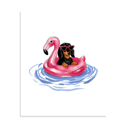 Dog Days of Summer Art Print - Christine Hellman