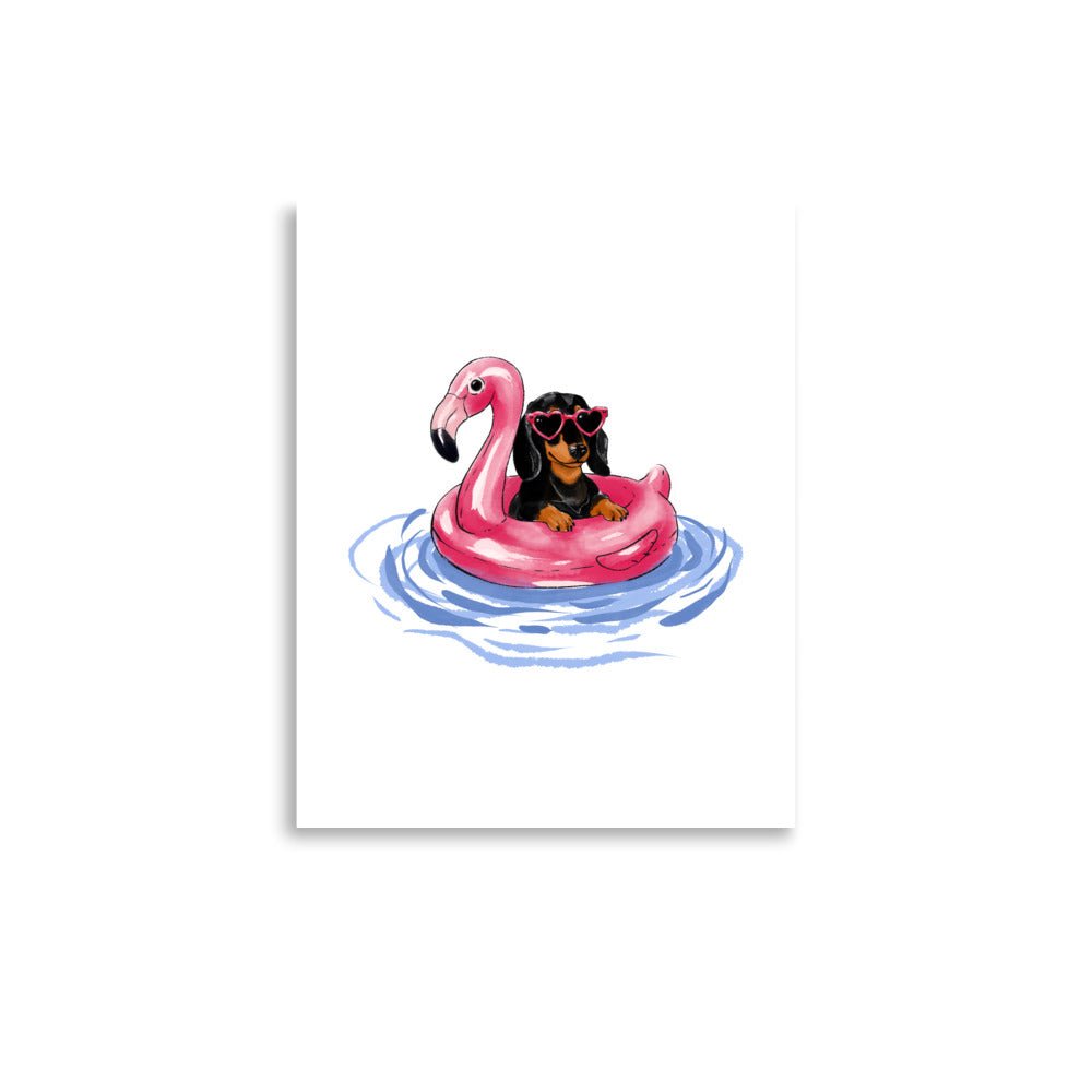 Dog Days of Summer Art Print - Christine Hellman