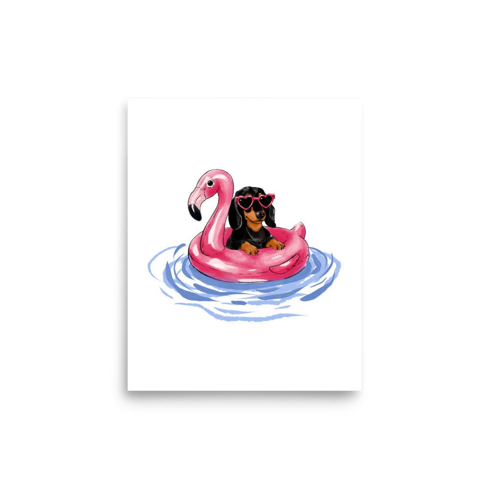 Dog Days of Summer Art Print - Christine Hellman