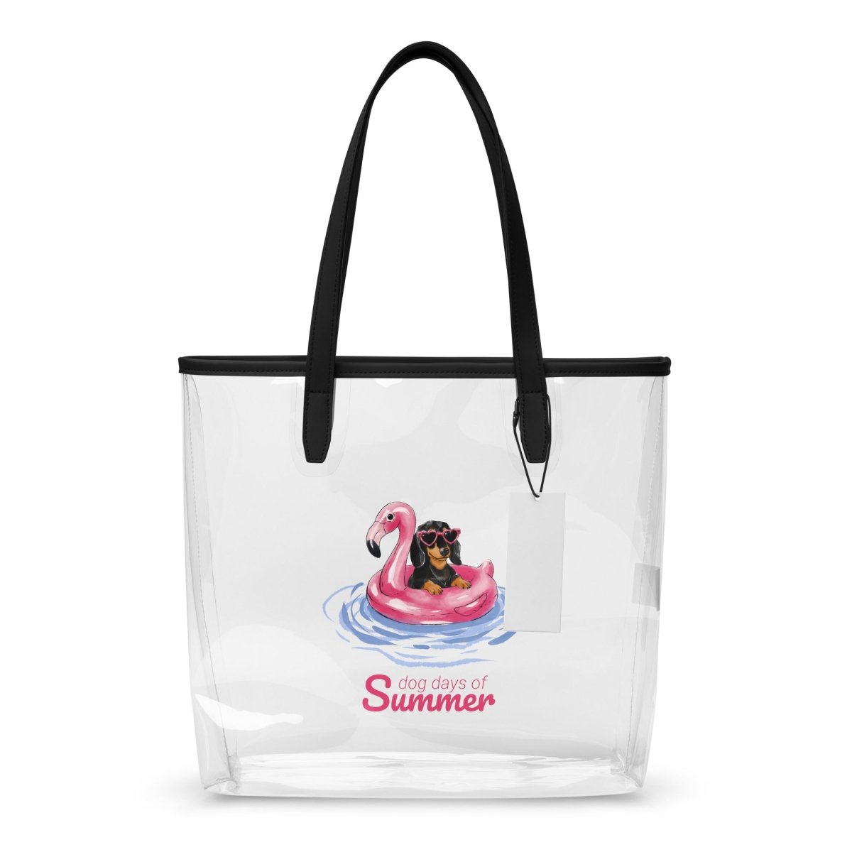 Dog Days of Summer - Clear tote bag - Little Brush Creative