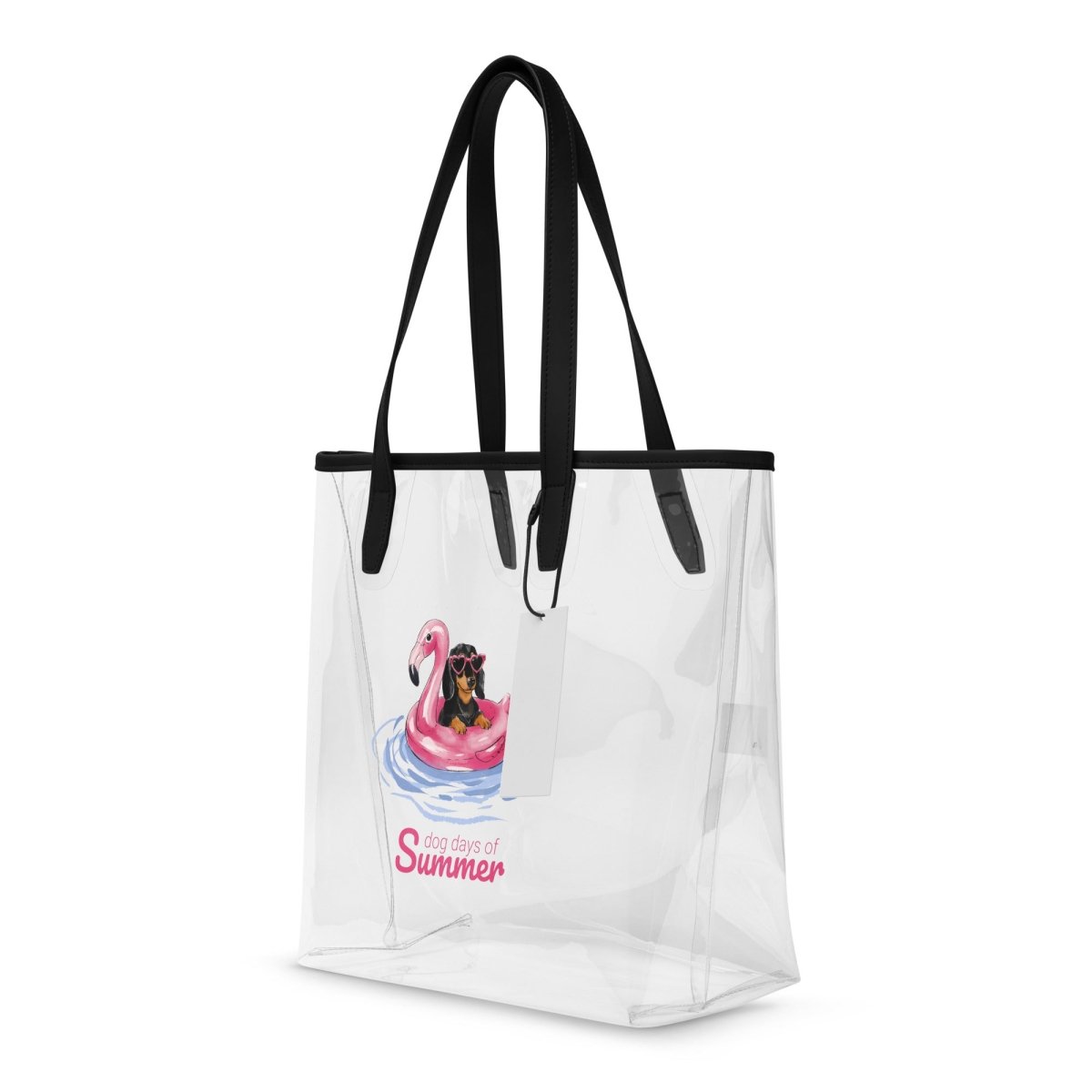 Dog Days of Summer - Clear tote bag - Little Brush Creative