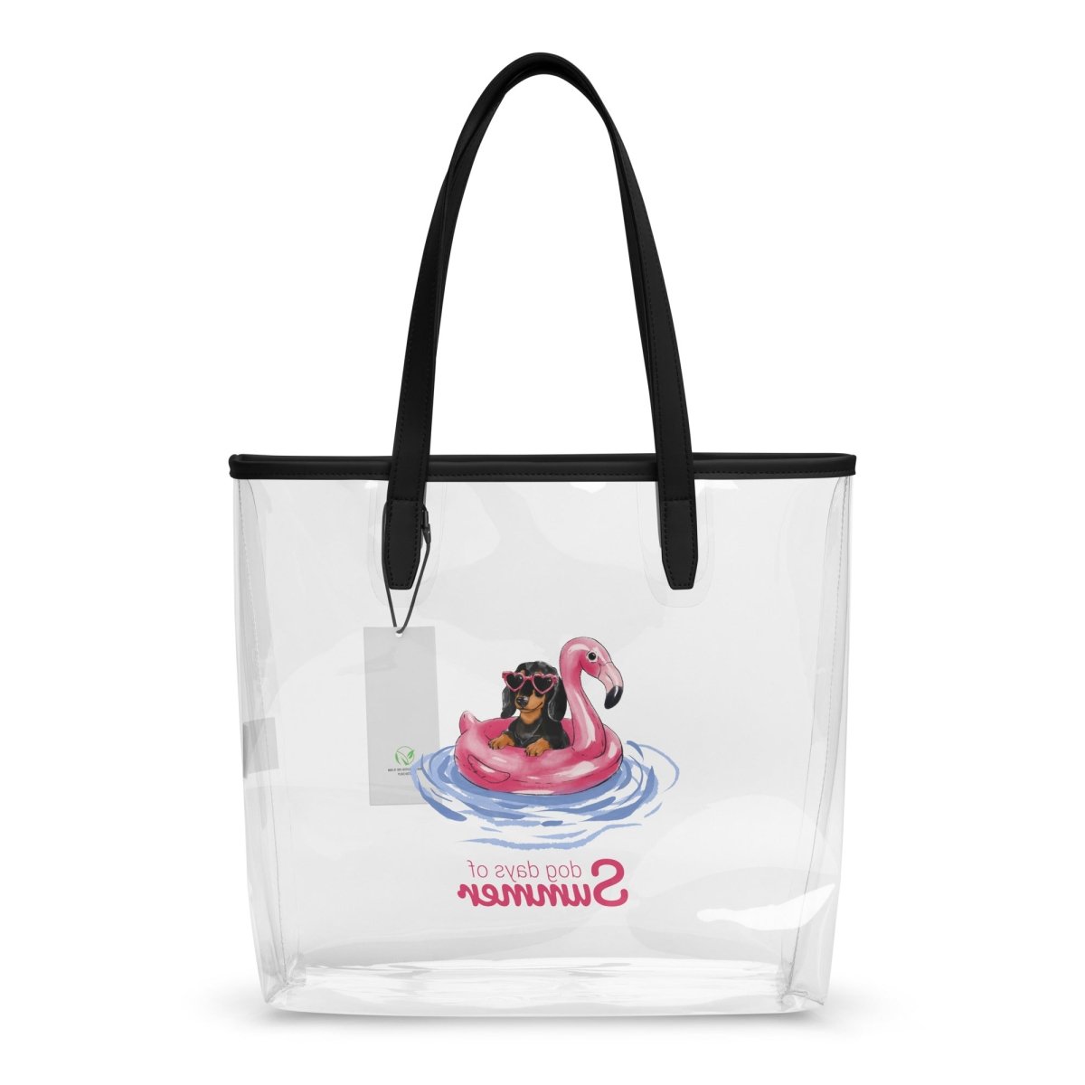 Dog Days of Summer - Clear tote bag - Little Brush Creative