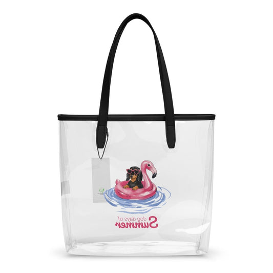 Dog Days of Summer - Clear tote bag - Little Brush Creative