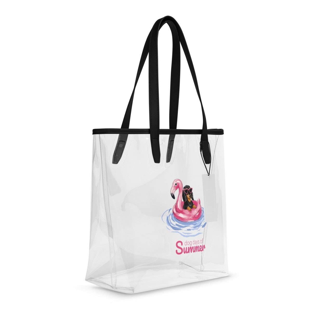 Dog Days of Summer - Clear tote bag - Little Brush Creative