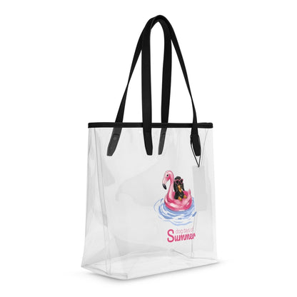 Dog Days of Summer - Clear tote bag - Little Brush Creative