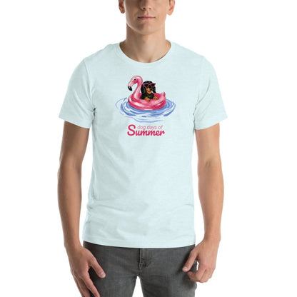 Dog Days of Summer - Unisex t-shirt - Little Brush Creative
