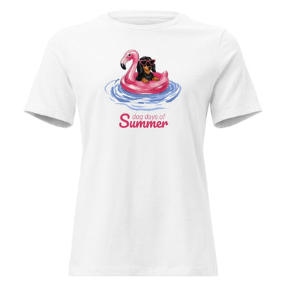 Dog Days of Summer - Women's Relaxed T-Shirt - Little Brush Creative