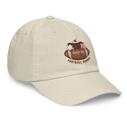 Football Sundae - Pastel Classic Baseball Hat - Christine Hellman