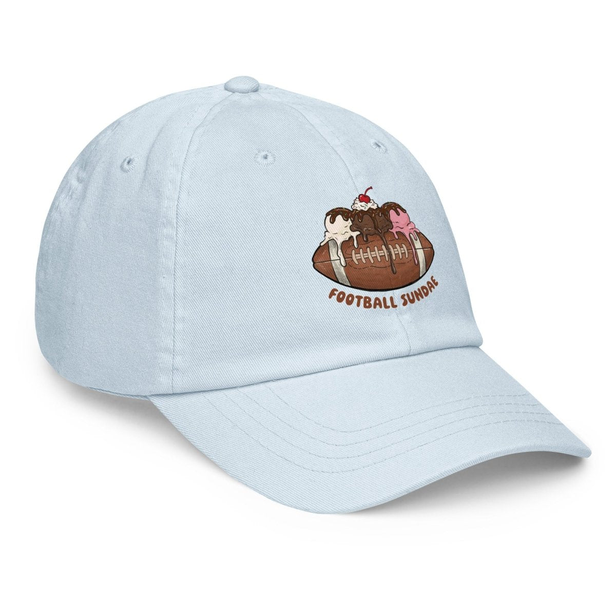 Football Sundae - Pastel Classic Baseball Hat - Christine Hellman