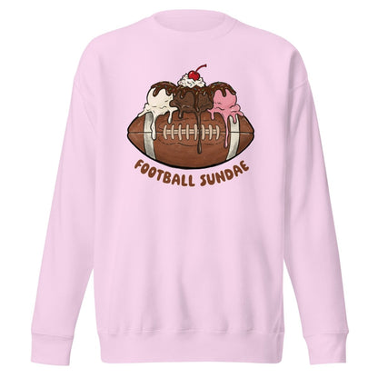 Football Sundae - Unisex Premium Sweatshirt - Christine Hellman