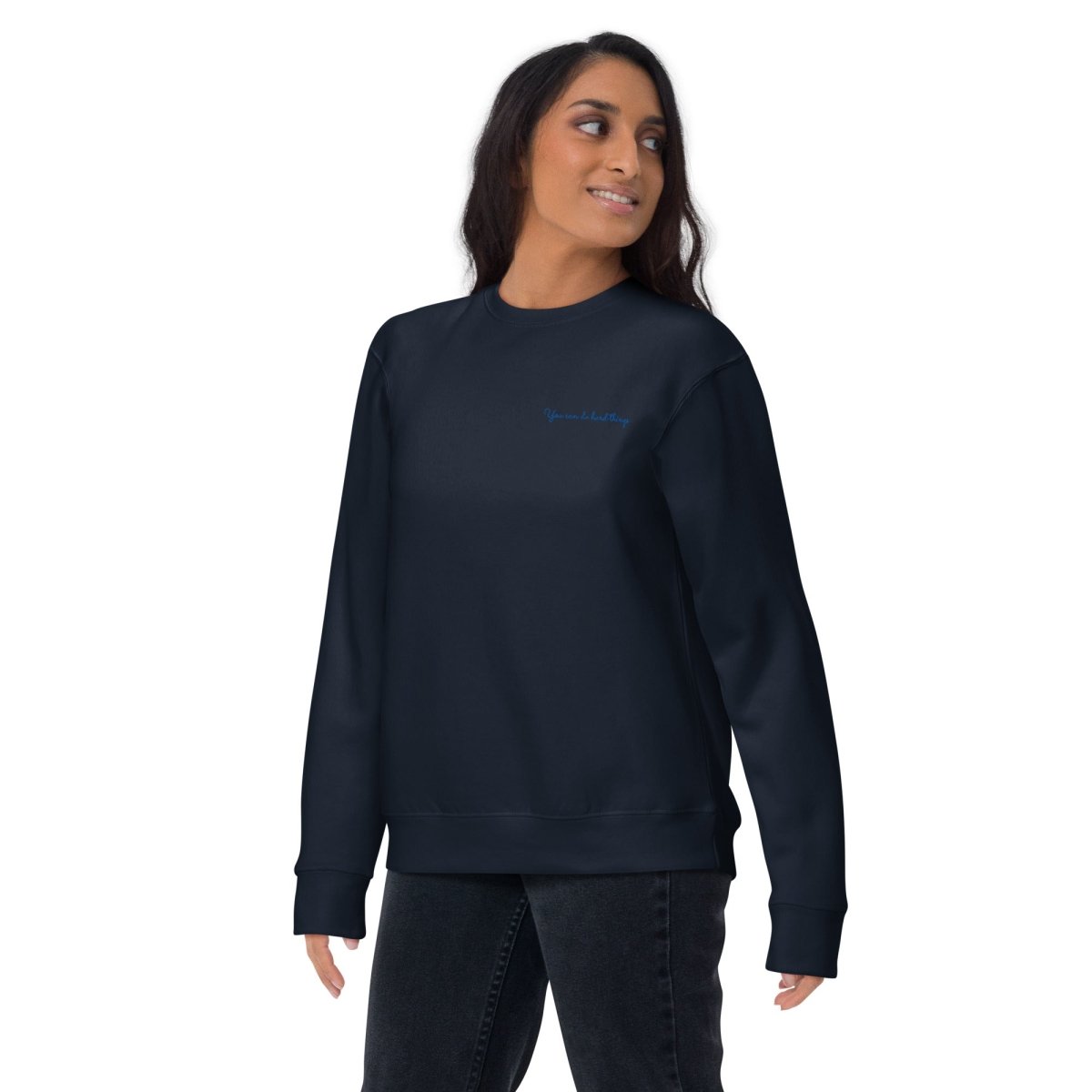 You Can Do Hard Things - Unisex Premium Sweatshirt - Little Brush Creative