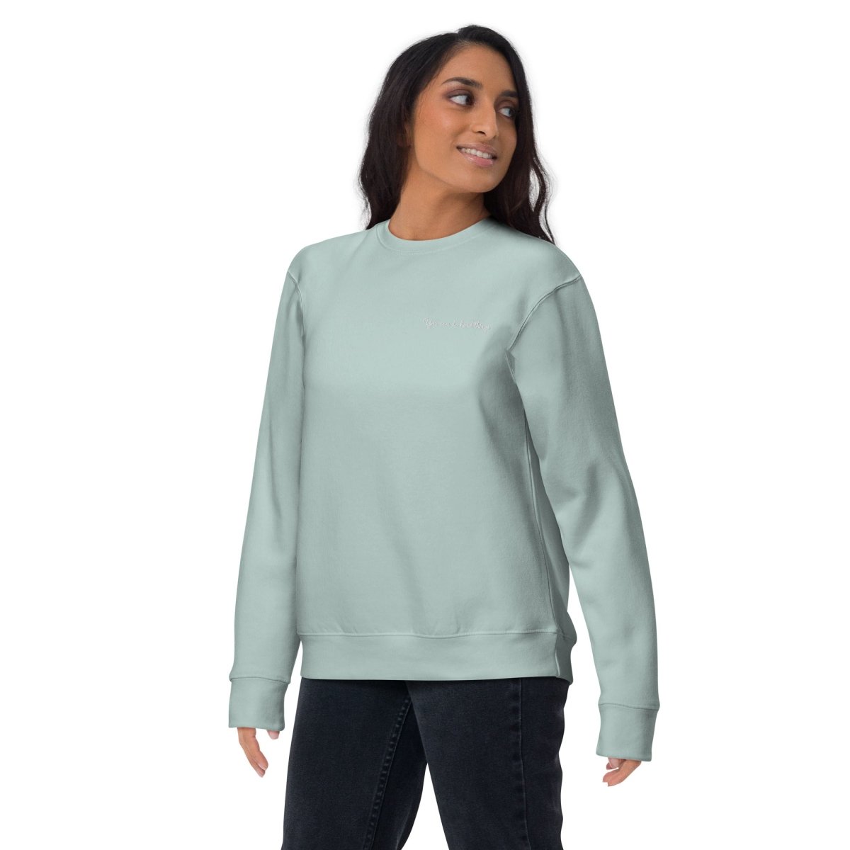 You Can Do Hard Things - Unisex Premium Sweatshirt - Little Brush Creative